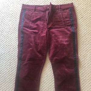 Soft velvet pants